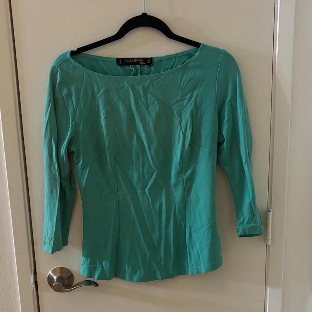 Laura Byrnes retro inspired Women's Aqua Top